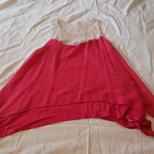 Summer time tank top blouse
